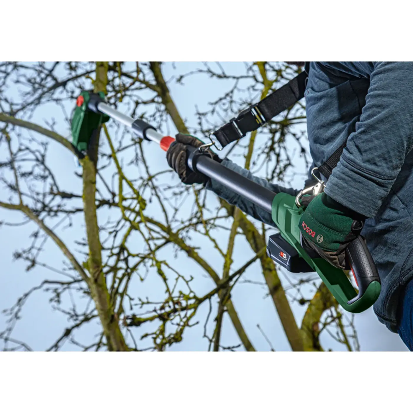 Bosch Accu Kettingzaag met Telescoopstang - 18V - (zonder accu)