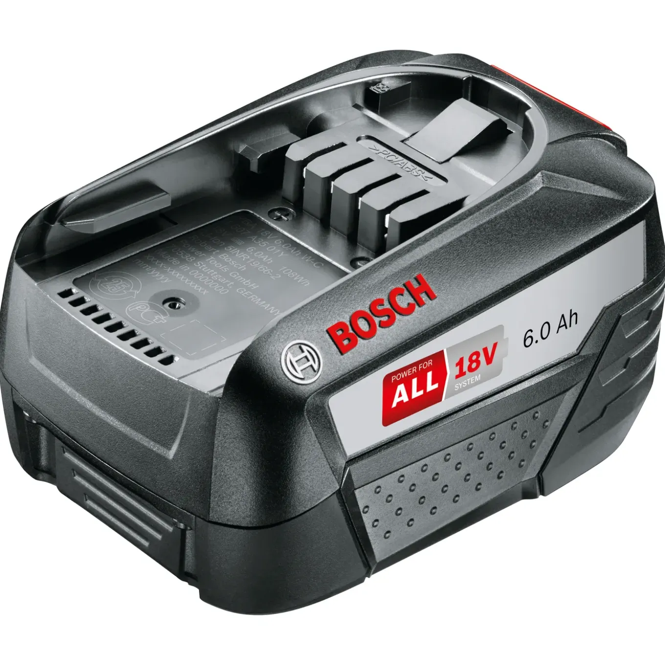 Bosch Batterij Power For All PBA W-C - Lithium-Ion - 18V - 6,0Ah - Hoge Capaciteit