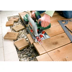 Bosch Cirkelzaag PKS 55 A - 1200W - diam. 160mm - Zaagdiepte 55mm
