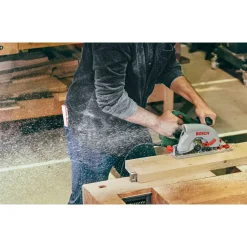 Bosch Cirkelzaag PKS 55 A - 1200W - diam. 160mm - Zaagdiepte 55mm