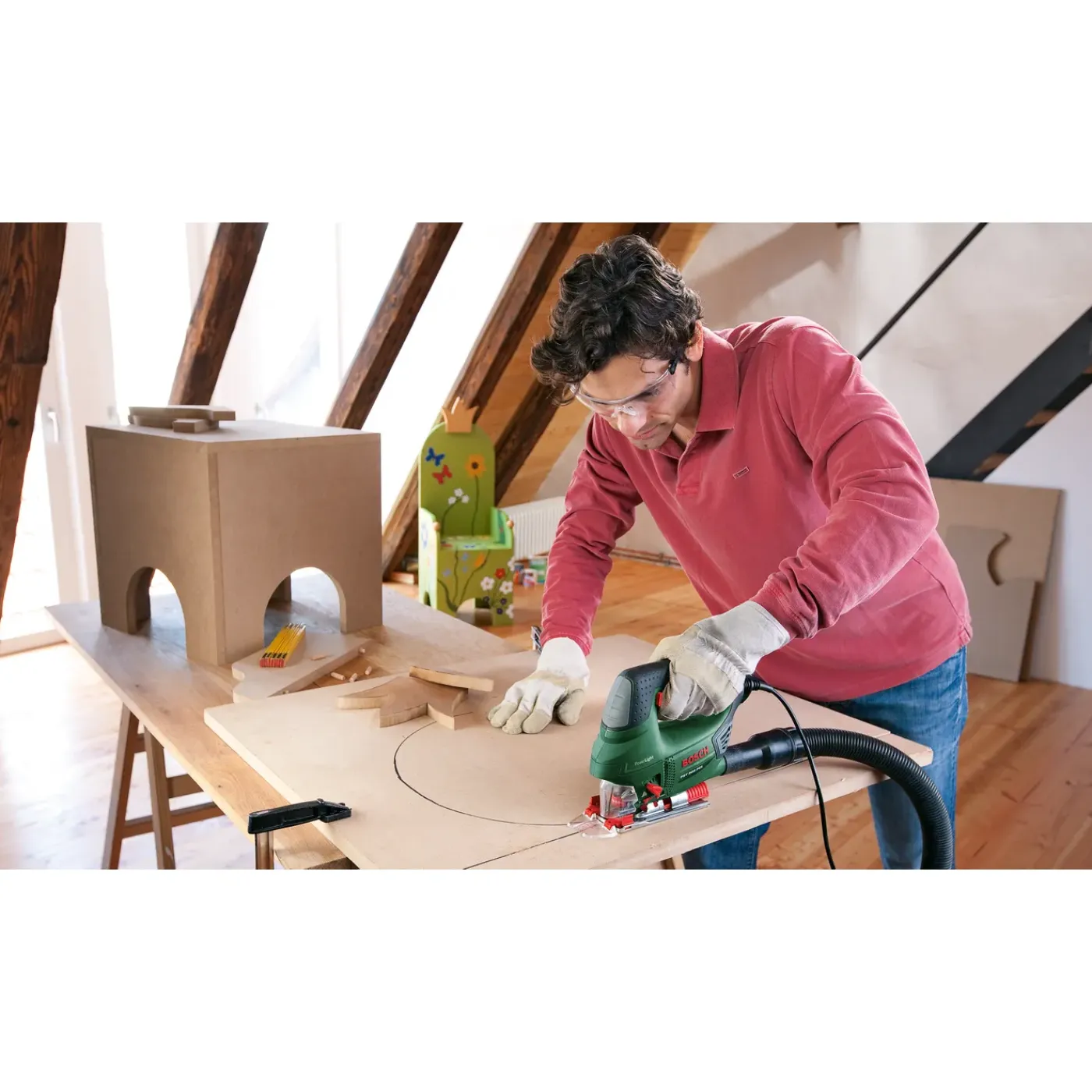 Bosch Decoupeerzaag PST 900 PEL - 620W Gesnoerd - Koolborstelloze motor - Pendelfunctie