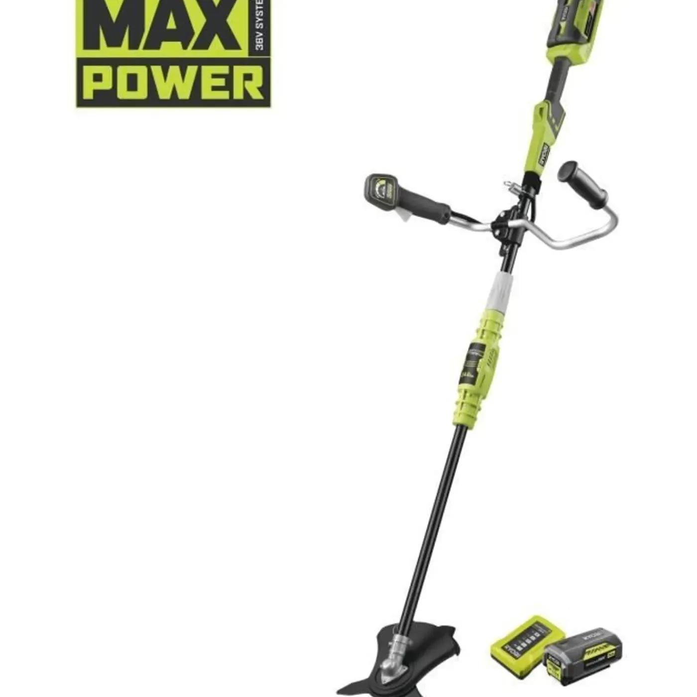 Ryobi Bosmaaier 36v Max Power - 1 Accu 4.0ah - 1 Lader - Rbc36x26bg2-140