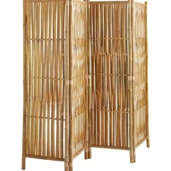 BOX & BEYOND Box And Beyond Scherm Natuurlijk Bamboe 4 Panelen 160 X 180 Cm