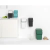 Brabantia Afvalbak Sort & Go - Kunststof - Donkergrijs - 20x24.5x18.1cm - 6L