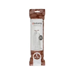 Brabantia afvalzak PerfectFit L wit 45L 10 stuks