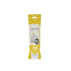 Brabantia afvalzak PerfectFit A wit 3L 20 stuks