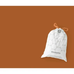 Brabantia afvalzak PerfectFit X wit 10-12L 20 stuks