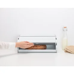 Brabantia Broodtrommel Met Schuifdeksel - White