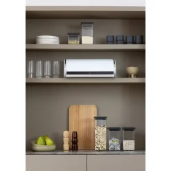 Brabantia Broodtrommel Met Schuifdeksel - White