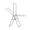 Brabantia - Droogrek - 25 Meters With Rod