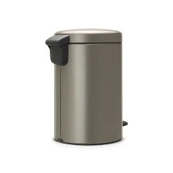 Brabantia Pedaalemmer NewIcon - Staal - Platinum - 31.7x26x41.7cm - 12L