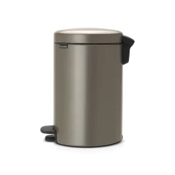 Brabantia Pedaalemmer NewIcon - Staal - Platinum - 31.7x26x41.7cm - 12L