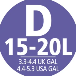 Brabantia PerfectFit Afvalzak met trekbandsluiting - 15/20L - Code D - 20 stuks