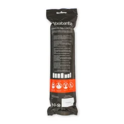 Brabantia PerfectFit Afvalzak met trekbandsluiting - 15/20L - Code D - 20 stuks