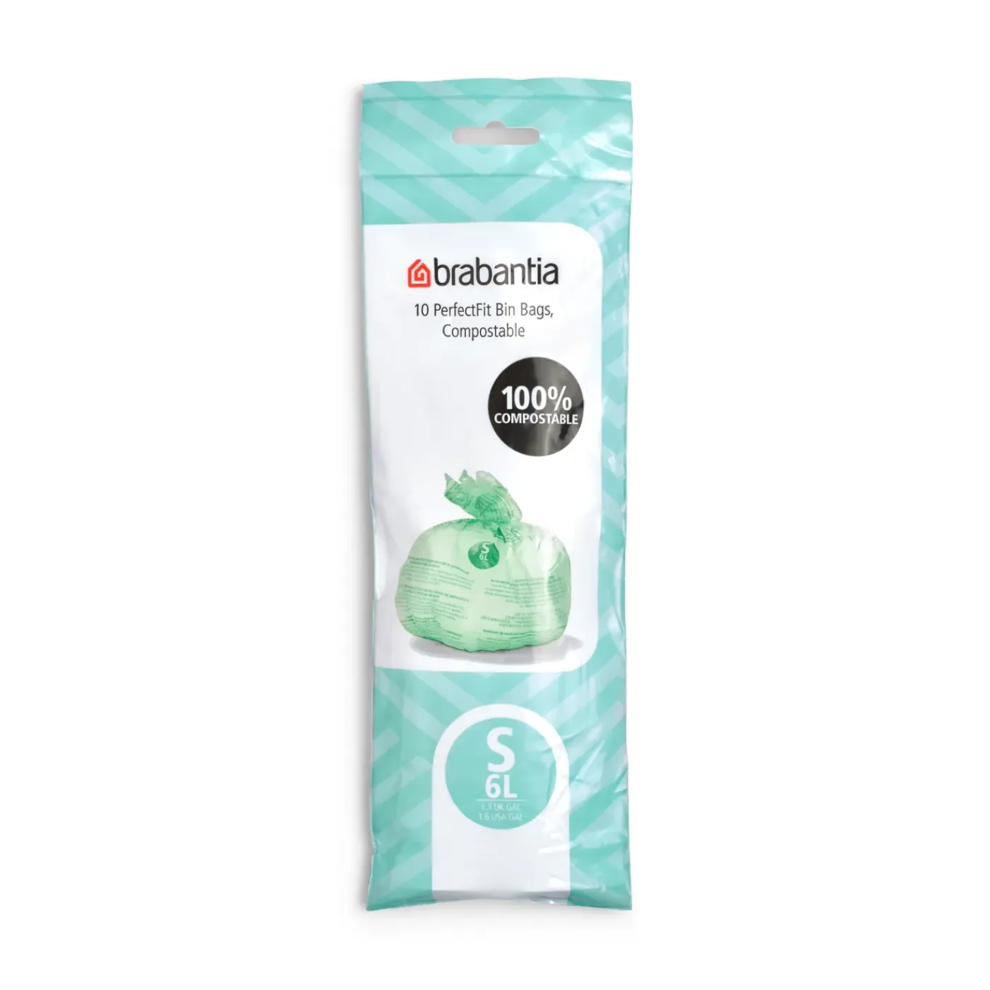Brabantia PerfectFit Vuilniszakken - 6L - Code S - 10 stuks