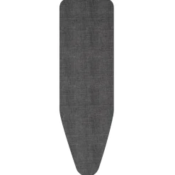 Brabantia - Strijkplankhoes - 124x38 - Maat B - 8 mm foam - Denim Black