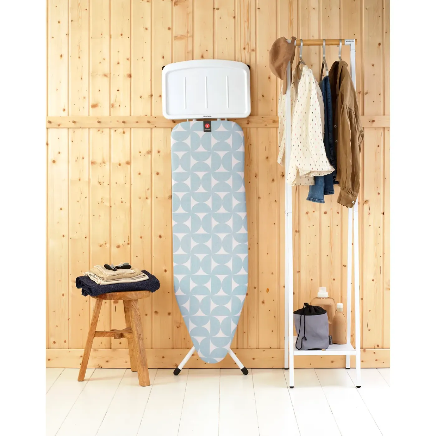 Brabantia - Strijkplank - 124 X 38 Cm, Solid Steam Unit Holder