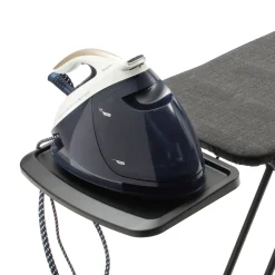 Brabantia - Strijkplank - 124 X 45 Cm, Solid Steam Unit Holder, Perfectflow