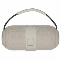 Brainz Speaker Rox Bluetooth Speaker Met Led, Handvat En Meerdere Aansluitingen - Taupe
