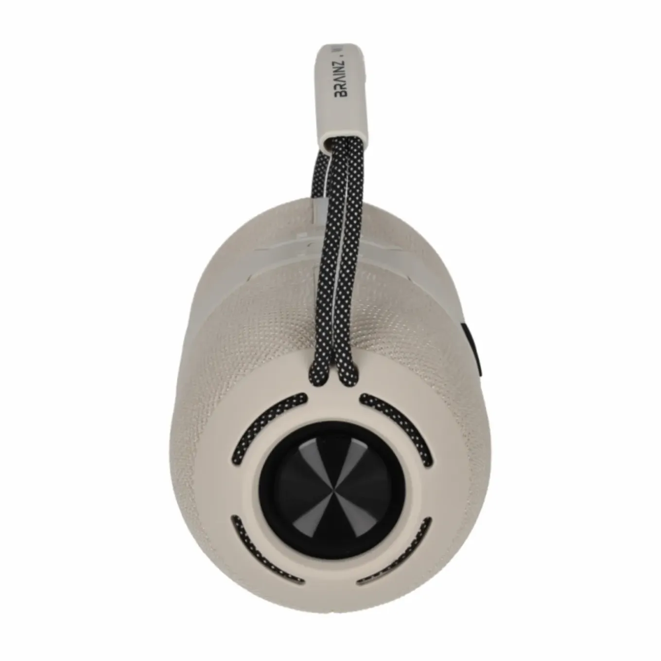 Brainz Speaker Rox Bluetooth Speaker Met Led, Handvat En Meerdere Aansluitingen - Taupe