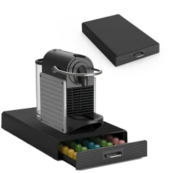 Brasq Capsulehouder Nespresso - Opbergbox Met Lade - 50 Cups