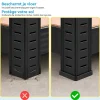BRASQ Opbergrek Zwart 180x90x40cm - 5 Planken - 175kg Per Plank - Stellingkast - Max. 875