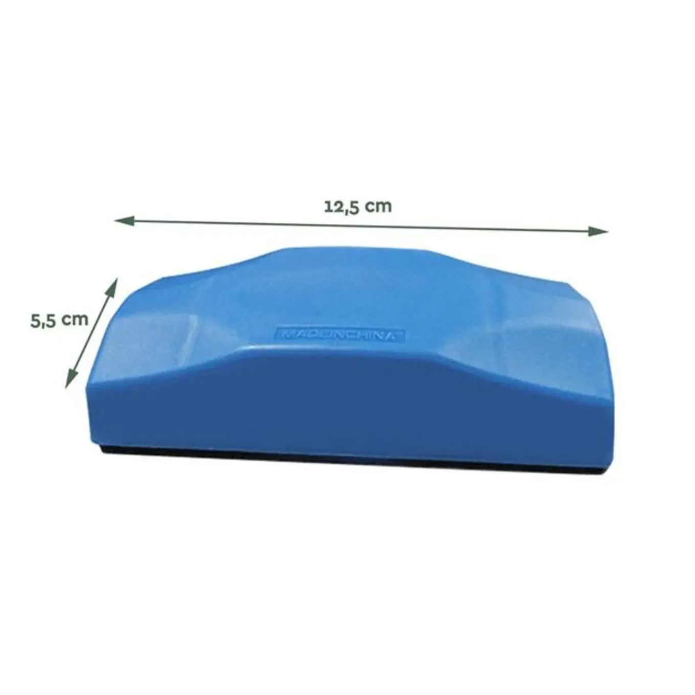 Brasq Whiteboard Wisser - Wisser Voor Markers & Whiteboard Stiften - Blauw