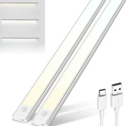 Brendz Kastverlichting - PIR sensor - USB-C - 40 cm - 3 kleurtemperaturen