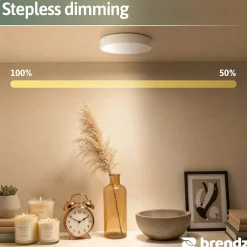Brendz - Kastverlichting - USB-C Oplaadbaar - Touch bediening - 3 Kleurtemperaturen