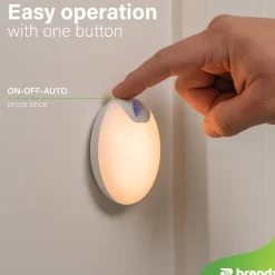Brendz - Kastverlichting - USB-C Oplaadbaar - PIR Sensor