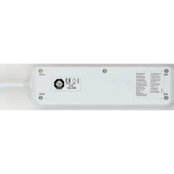 Brennenstuhl Eco-Line met schakelaar 3 stopcontacten wit 5 m H05VV-F 3G1,5