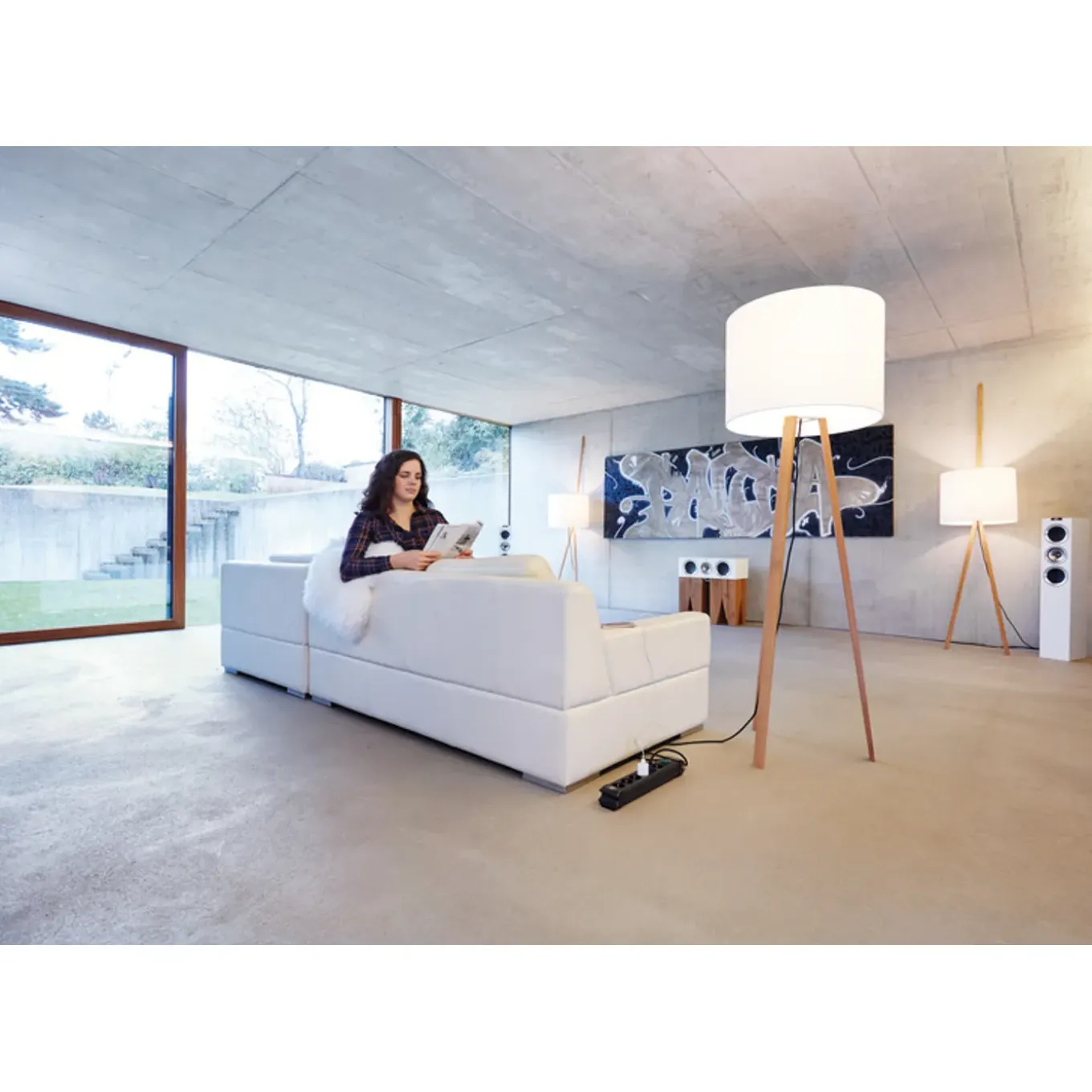 Brennenstuhl Stekkerdoos Premium-Line - 10-voudig - Zwart - 3m