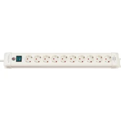 Brennenstuhl Stekkerdoos premium-line 10-voudig wit 3 meter