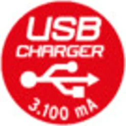 Brennenstuhl stekkerdoos Premium-line 6-voudig met USB (type A) zwart 3 meter