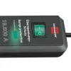 Brennenstuhl Stekkerdoos secure-tec 6-voudig antraciet 2 meter