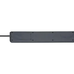 Brennenstuhl Stekkerdoos secure-tec 6-voudig antraciet 2 meter