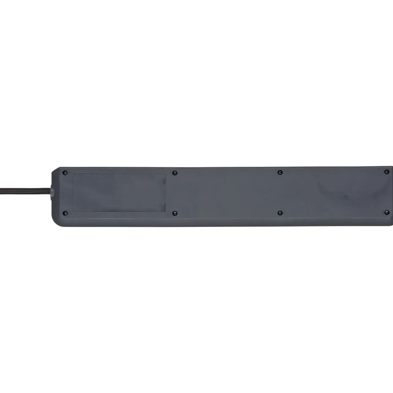 Brennenstuhl Stekkerdoos secure-tec 6-voudig antraciet 2 meter