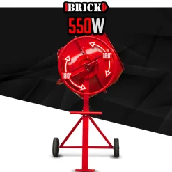 BRICK - Betonmolen 550w - 140l