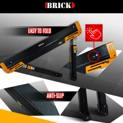 BRICK - Opvouwbare En Telescopische Metalen Werkbank - Max. Belasting 590 Kg
