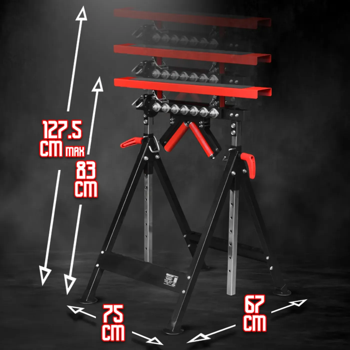BRICK - Telescopische Rolbok Max. 200kg