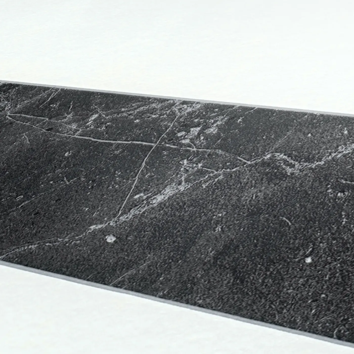 BRICOFLOR Vliesbehang Zwart, Antraciet, Wit - 10,05 X 0,53 M - Marmerlook