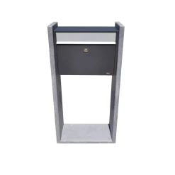 VASP Brievenbus Gent - Belgische Blauwe Hardsteen - Antraciet - 45x100x18cm