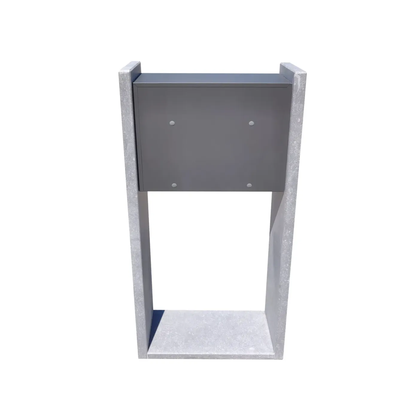 VASP Brievenbus Gent - Belgische Blauwe Hardsteen - Antraciet - 45x100x18cm