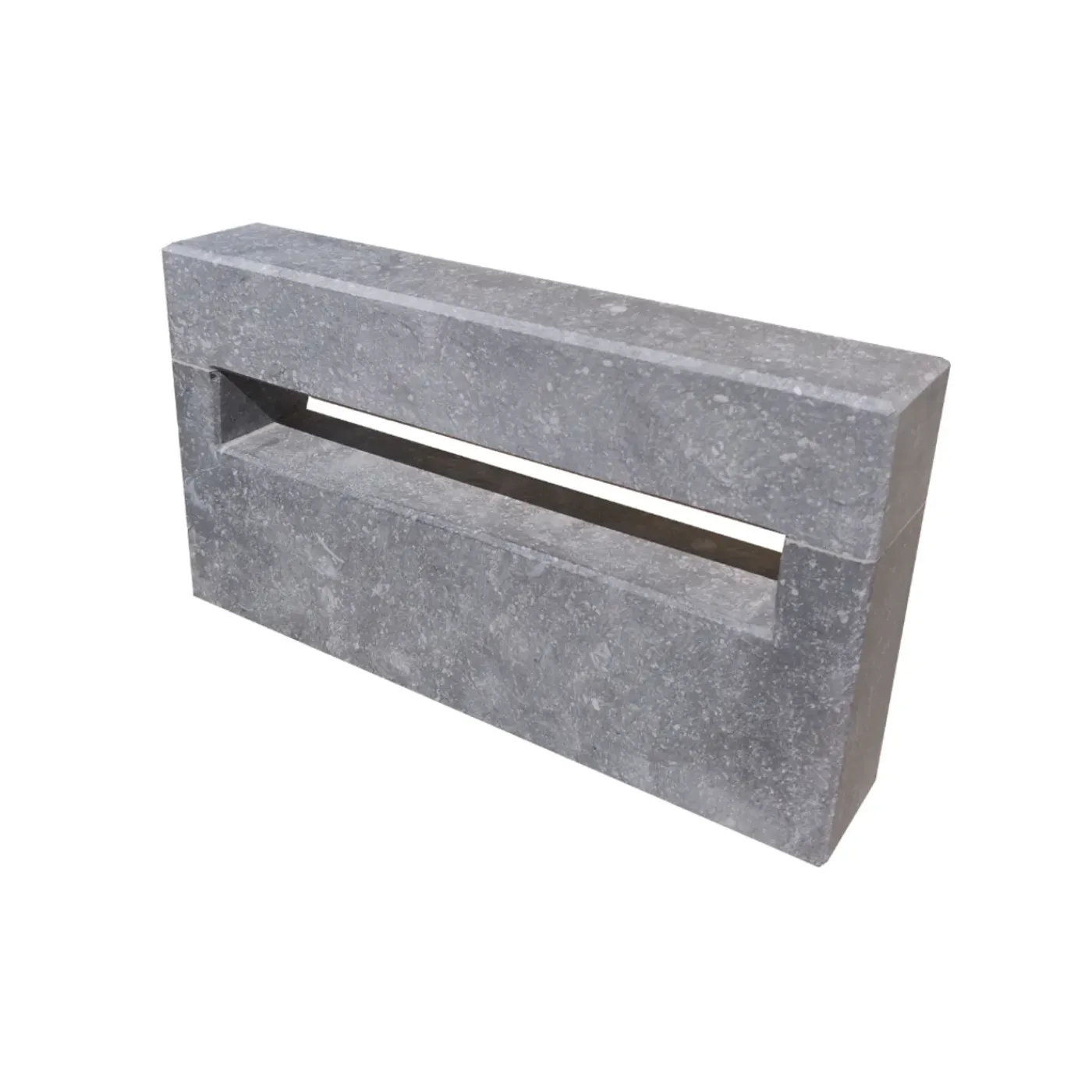 VASP Brievenbusplaat Maastricht - Blauwe Steen - 32x17x5 cm