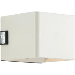 Brilliant Buitenwandlamp Iseo - Beige - Warm Wit - 4W - met Sensor