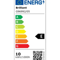 Brilliant plafondlamp LED Badria wit 12W