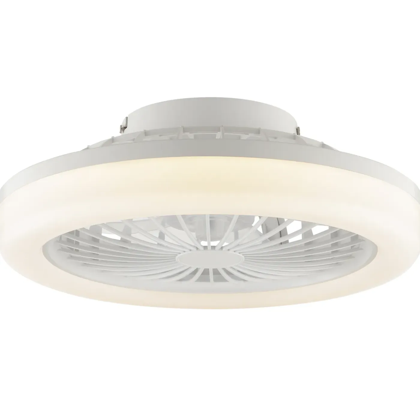 Brilliant Plafondventilator Montero met CCT LED - Wit - 42cm - 23,7W - met afstandsbediening