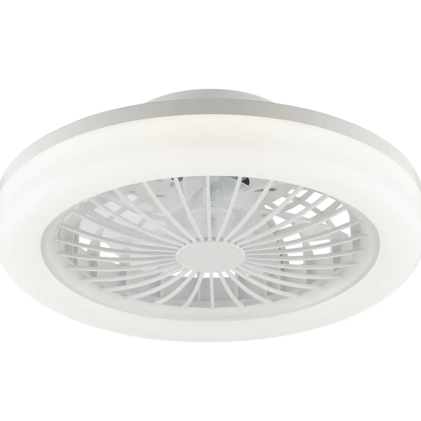 Brilliant Plafondventilator Montero met CCT LED - Wit - 42cm - 23,7W - met afstandsbediening