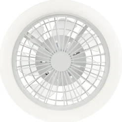 Brilliant Plafondventilator Montero met CCT LED - Wit - 42cm - 23,7W - met afstandsbediening