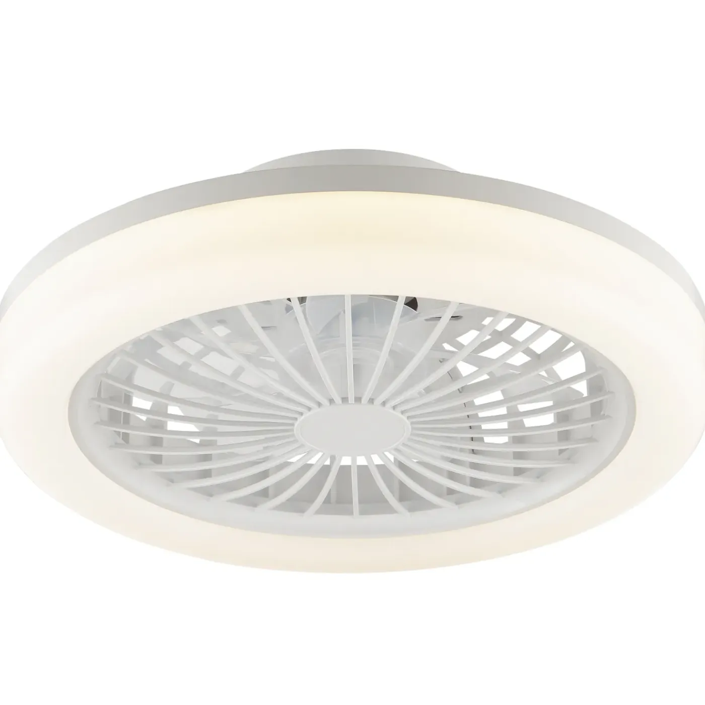 Brilliant Plafondventilator Montero met CCT LED - Wit - 42cm - 23,7W - met afstandsbediening